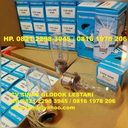 Lampu Panel Navigasi Kapal 60W 110V